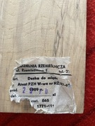 Deska do krojenia PRL 1989