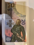 Banknot 20 zł - Bitwa Warszawska 1920 - 2020 rok