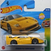 Hot Wheels 2025 FERRARI F40 COMPETIZIONE 198/250 NAJSZYBSZA WYSYŁKA