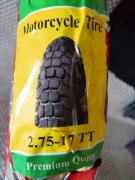 Opona wzmocniona 2,75-17TT motorower /cross
