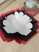 Szablony Exploding Box, pudełeczka, niespodzianka 