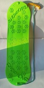 Ślizg Snowboard dziecięcy Deska ślizgacz Zielony 71cm