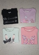 Zestaw koszulek na długi rękaw H&M r.110-116