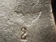 Stara siekiera, 1229g. Sygnatura orzeł 