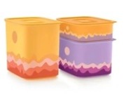 TUPPERWARE - Zestaw Bazyli Sunrise 500ml+1,1l+2,1l oryg.