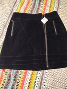 Nowa granatowa spódnica welurowa Reserved L 40 