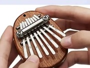 Kalimba (Marimba) ośmiotonowy ręczny instrument muzyczny + etui