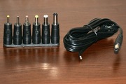 Uniwersalny zestaw wtyków + przewód 1,5m adapter