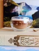 Filiżanka 270 ml Piere Lemart - borokrzemowe podwójne szkło termiczne 