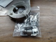 Opaska metalowa 3 metry + 6 "spinek"