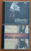 CD  SCHINDLER'S LIST LISTA SCHINDLERA, AMISTAD John Williams