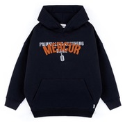 Nowa czarna bawełniana uniseks bluza hoodie z nadrukiem Military Mercur [S]