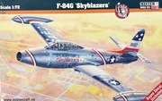 F-84 Skyblazers - model do sklejania skala 1/72