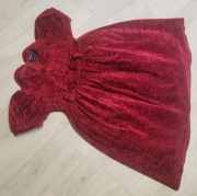 strój czerwony kapturek kostium kapturka gorset 363