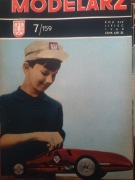 Modelarz czasopismo 7/1968 roku Zawisza czarny 