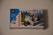 Klocki BLOCKI policja - motocykl