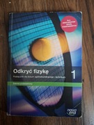 Podręcznik do fizyki dla 1 klasy liceum i technikum zakres podstawowy