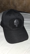 Czapka z daszkiem Logo na rzepie Punisher czacha czarna Nowa