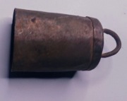 Dzwonek pasterski żelazny stary 