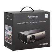 Projektor OBSIDIAN Mirai Optics 4K Bluetooth Wifi 50tyś. H pracy 300" HDMI