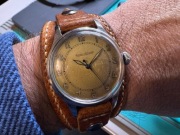 Jaeger-LeCoultre E159 – stal, lata 40., cal. P478 | Military style vintage