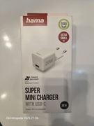 Ładowarka Hama Supermini 20W Pd Qc Biały