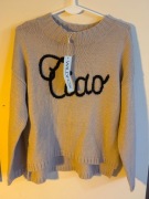 Wildfox sweter Ciao Bella XS kolekcja Dolce Vita