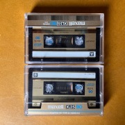 Dwie kasety Maxell XL II S 90 stan bdb