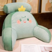 Poduszka Dinozaur do czytania, na łóżko, krzesło z podłokietnikami 75x50