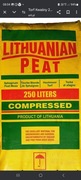 Torf kwaśny litewski 250l skompresowany 