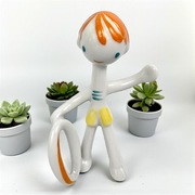 New Look Chłopiec z obręczą lalki Osz Szabo Antonia Hollohaza lata 60te