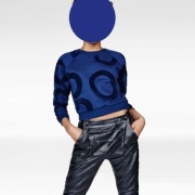G STAR RAW spodnie ze skóry naturalnej