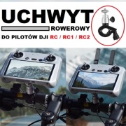 uchwyt rowerowy mocowania pilota DJI MINI 5/4/3 PRO (piloty RC / RC1 / RC2)