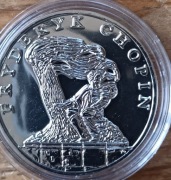 100000 zł złotych 1989 Fryderyk Chopin MAŁY TRYPTYK