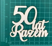 Scrapek Napis 50 lat razem LBA00067