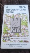 MAPA TOPOGRAFICZNA POLSKI -> PRZEMYŚL M-34-XXIII