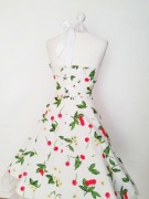 Sukienka wakacyjna na urodziny party gorsetowa wiązana retro lata 50 80