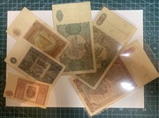 KOMPLET 1946-47 100zł FLORA  50zł PORT  RZADKOŚĆ