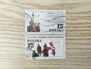 Znaczki PRL 1978 XXXV-lecie Ludowego Wojska Polskiego (kasowane)