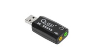 Karta dźwiękowa Quer USB 5.1 KOM0638 