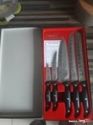 Rewelacyjny, unikatowy zestaw 5 noży laserowo ostrzonych Zepter