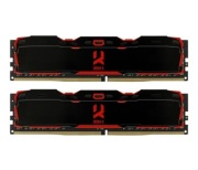 GOODRAM 16GB (2x8GB) 2666MHz CL16 IRDM X Black