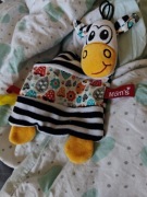 Krowa przytulanka sensoryczna moms 