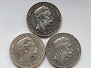 Niemcy 3 Marki 1910 A 1911 A