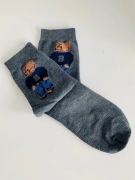 Skarpetki z misiem na wzór Polo Ralph Lauren