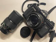 Minolta X700 plus 2 obiektywy