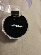 Posrebrzany pierścionek 8/18mm