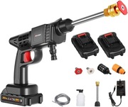 Bezprzewodowa Myjka ciśnieniowa 2x akumulator Mulcort 50PSI 1500mAh 24V