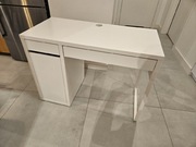 Biurko IKEA MICKE biurko 105x75x50 - BIAŁY