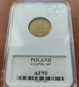 2 zł - 345 - 1979 Grading AU55